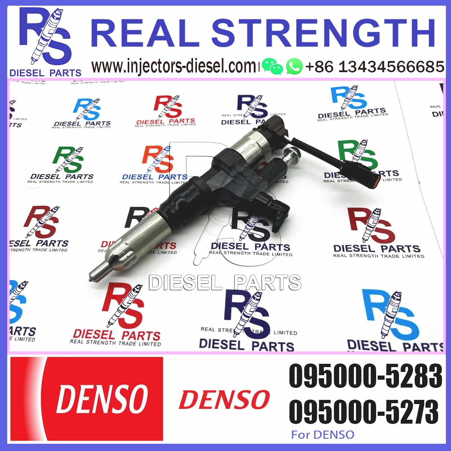 common rail fuel injector 095000-5280, 095000-5283, 095000-5284 for Truck J08E 23910-1360, 23670-E0291, 23670-E0290