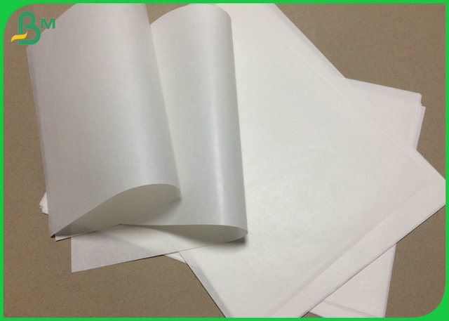 Food Grade 1 Side Coated MG White Kraft Paper 30gsm 40gsm 50gsm For Candy Packing 