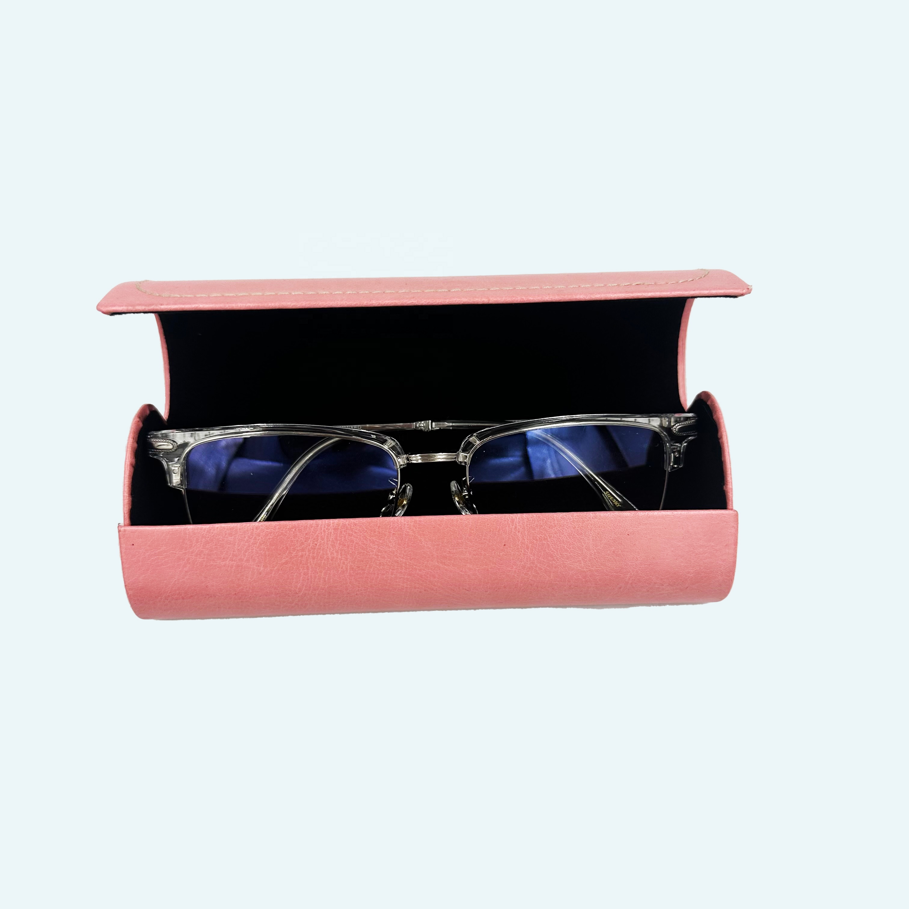 Multifunctional Foldable Eyeglass Case Magnet Flip OEM / ODM Available