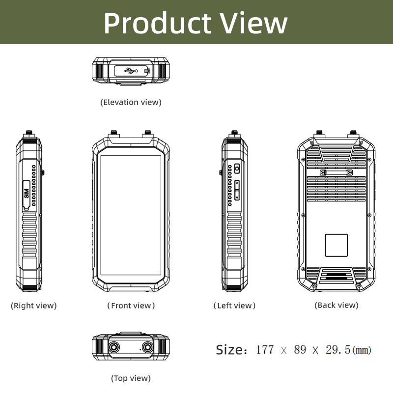 Handheld Drone Detection and Positioning with Location 3km Long Distance