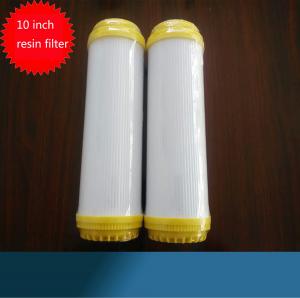Quality 10 Resin Water Filter Cartridge Ion Exchange Water Softner Resin Filter Cartridge for sale