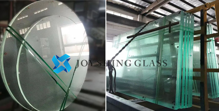 Customized Three Layers SGP Anti Slip Safety Laminated Glass