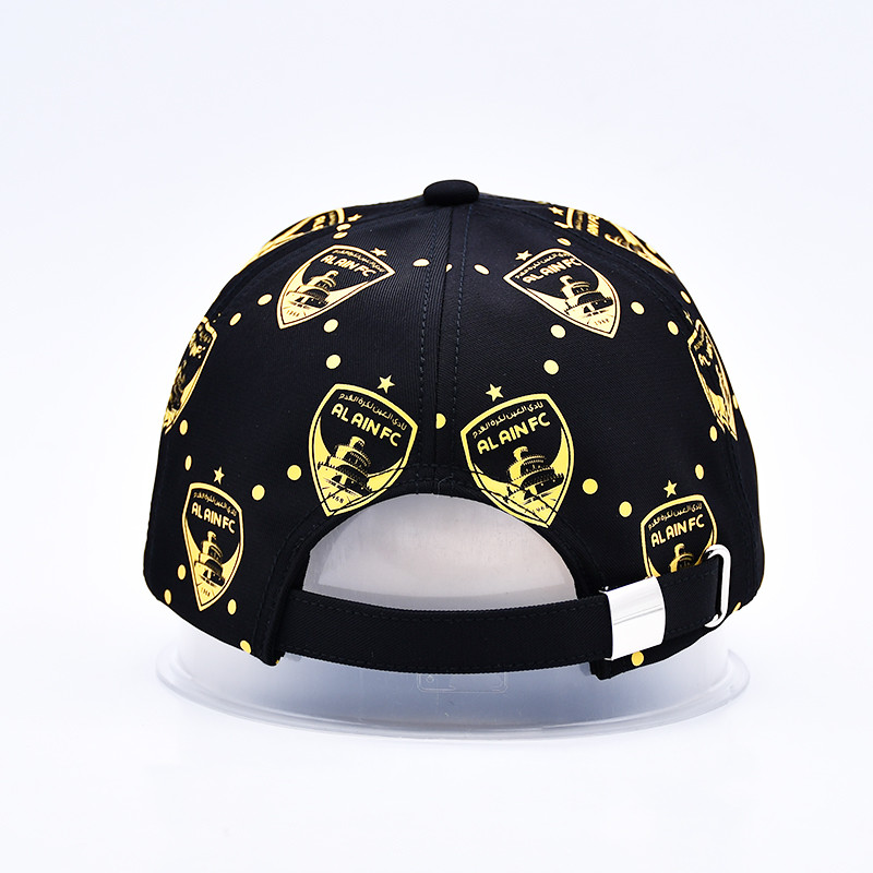 Customized screen printing Logo Unstructured 6 Panel Baseball Cap With Curved Visor