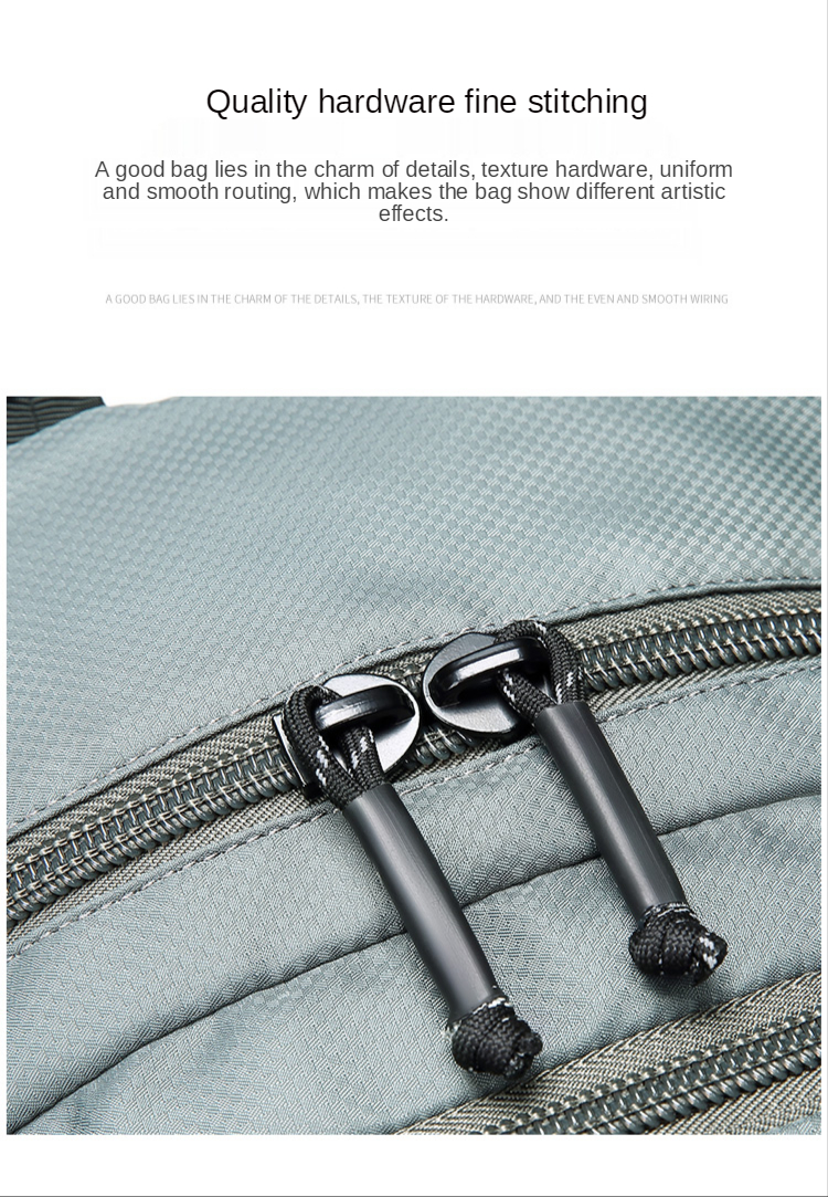 OEM ODM Large Capacity Laptop Backpack Travel Fashion Backpack 0.86kg