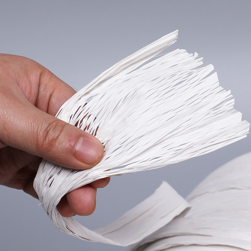 Cable Filling Polypropylene Filler Yarn 60000D Flame Retardant White twisted pp cable filler
