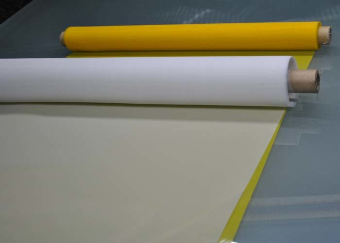 Industry Polyester Printing Mesh Twill Weave , High Temperature Resistance
