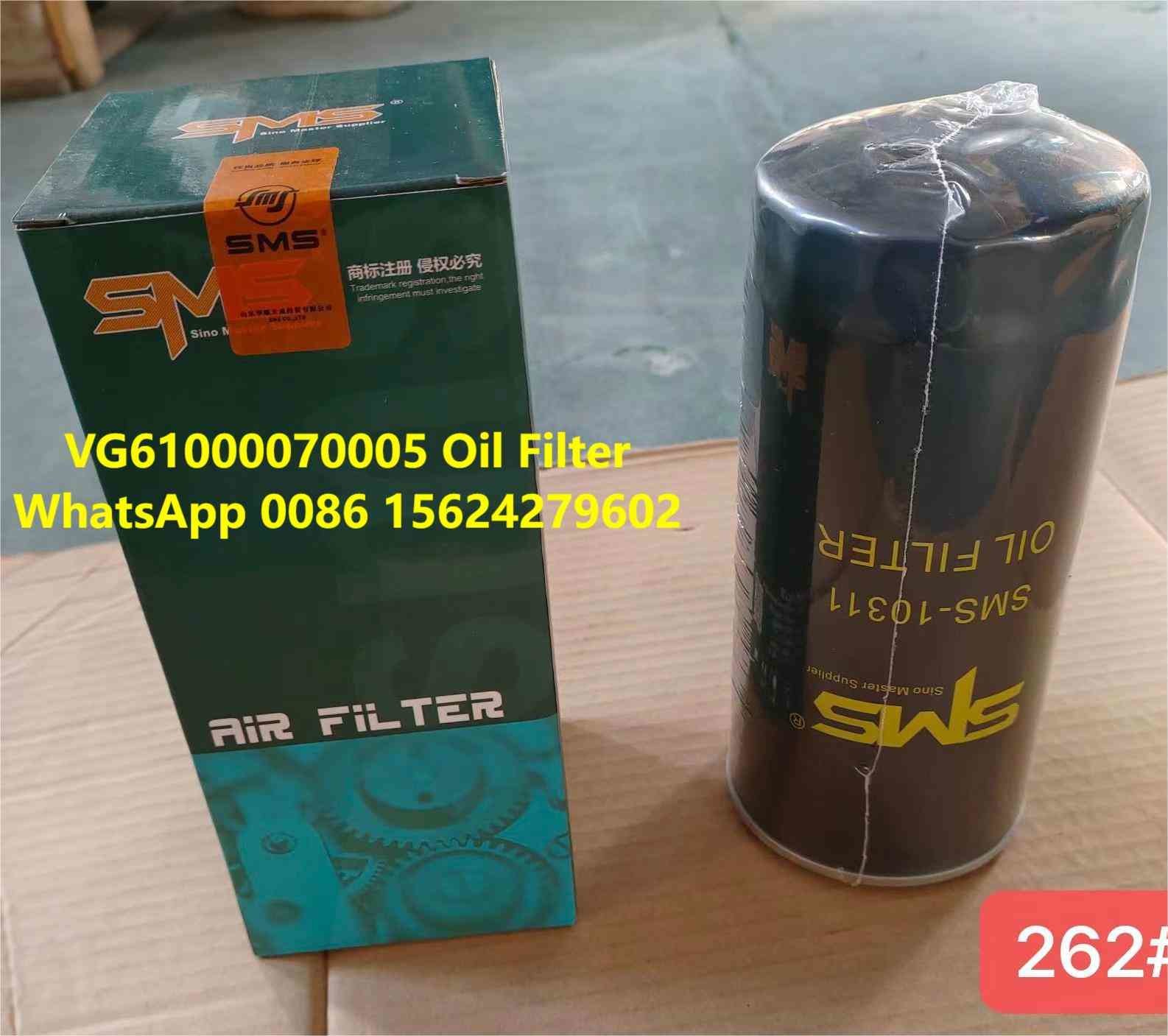 VG61000070005 Oil Filter HOWO Truck Parts Diesel Fuel Water Separator Filter