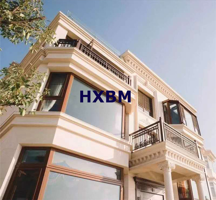 Wood Grain Aluminium Casement Windows Customized Color For Residential Projects