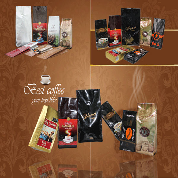 Custom Print Transparent Plastic 3 side heat sealing bag Packaging Bag for Snack Cake Packaging Pouch