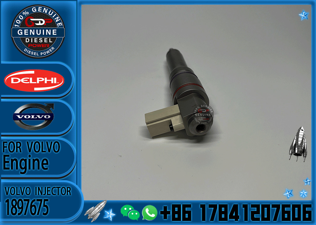 Diesel Fuel Injector common rail parts injector 1897675 BEBR3A01100 1934321 BEBU2C00300 for VOLVO