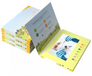 China Custom Advertising Media Player LCD Sound Module Video brochure Cards for pharmacy on sale