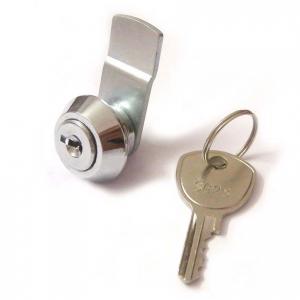 China Zinc Alloy Flat Key Cam lock for POS Cash Drawer Lock with Brass Key on sale