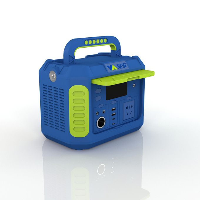 Lithium Portable Power Station 577Wh Rechargeable Solar Generator Battery Backup Power for Camping Outdoors RV Emergency 1