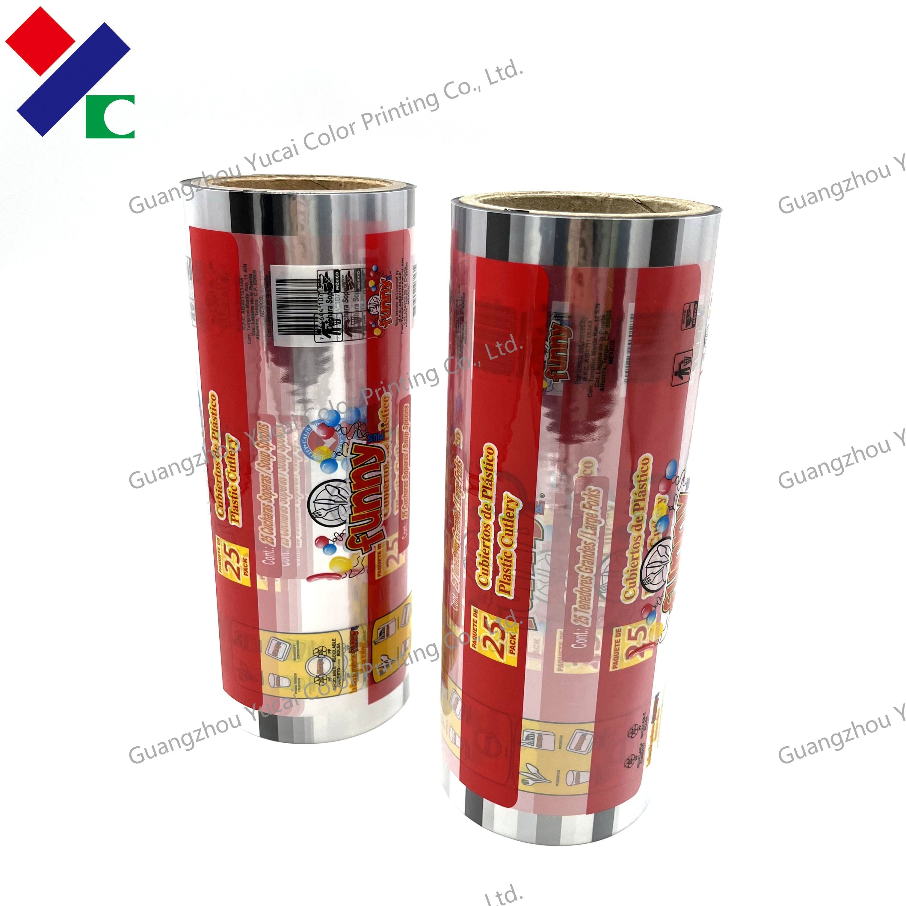 Pasta Seasoning Sachet Plastic Roll Film Instant Noodles Packaging Materials