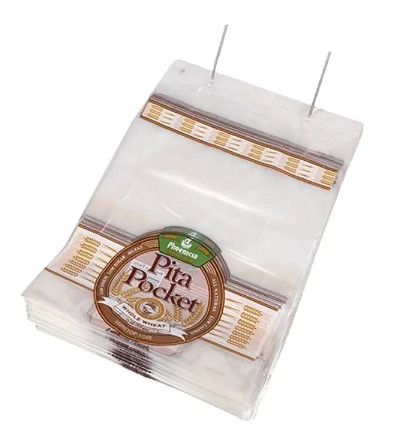 Packaging Clear Wicketed Plastic Bread Bags Customized Recycle Polyethylene