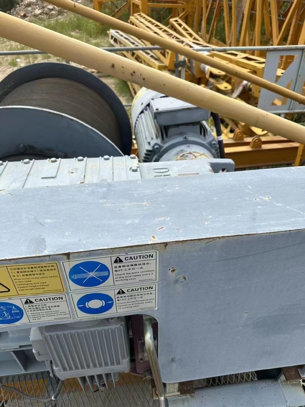 Construction Equipment All Types of Zoomlion Used Tower Crane for Sale in Good Condition