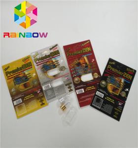 Quality Premierzen Blister Card Packaging Custom Child Resistant Botton Lock 3D Card Paper Box for sale