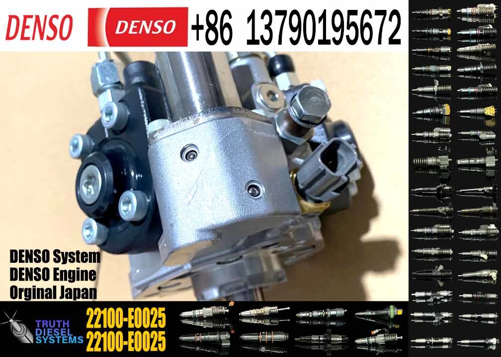 Common Rail Fuel Injection Pump 294050-0760 22100-E0025 for EXCAVATOR SK350-8