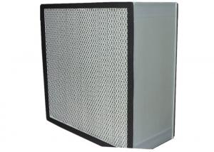 Quality Commercial Clean Room HEPA Air Filter Media , Stainless Steel Frame for sale