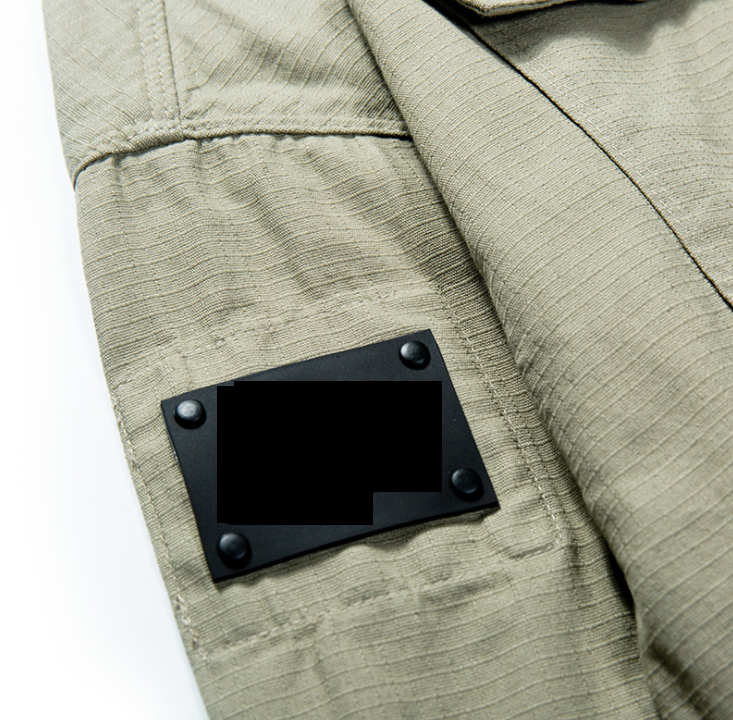 Durable Mens Reflective Jacket Oversize Streetwear Mens Military Cargo Jacket