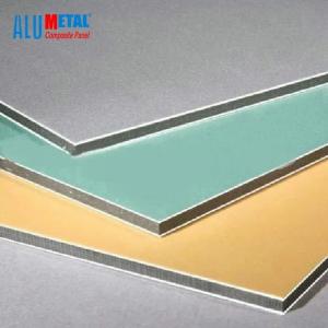 China Brushed PVDF Aluminium Composite Panel 4mm 0.3mm Aluminum Wall Panels on sale