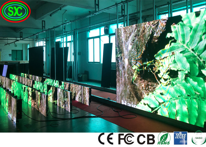 Stage Backdrop p3.91 1920hz refresh rate 500x500 mm Clear Vision Magnet Front Maintenance