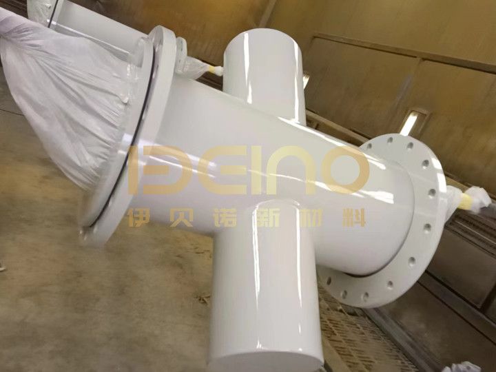 Corundum Wear-resistant ceramic lining elbow for Coal Powder Conveying Systems