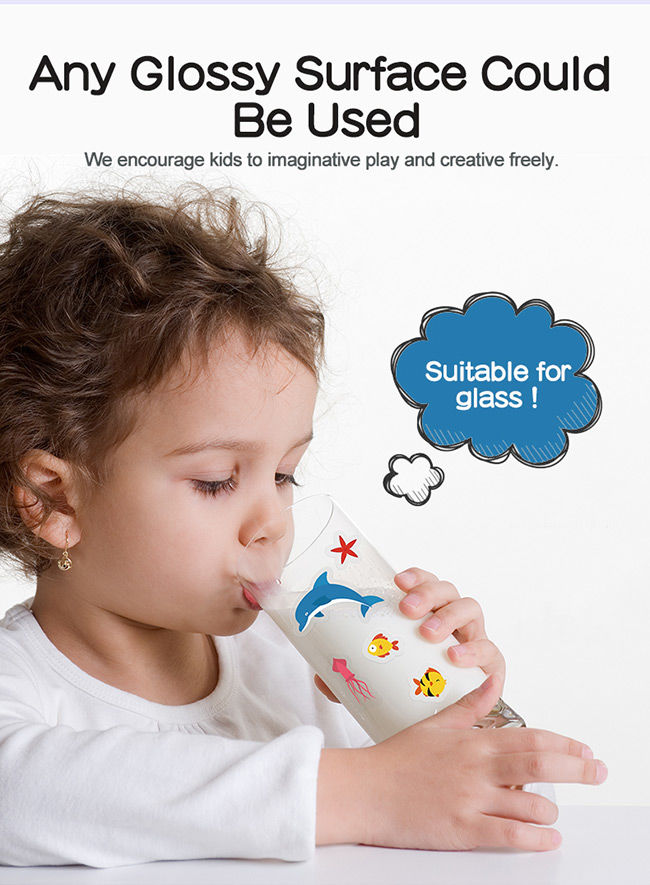 Environmental Protection Kids Reusable Stickers 2