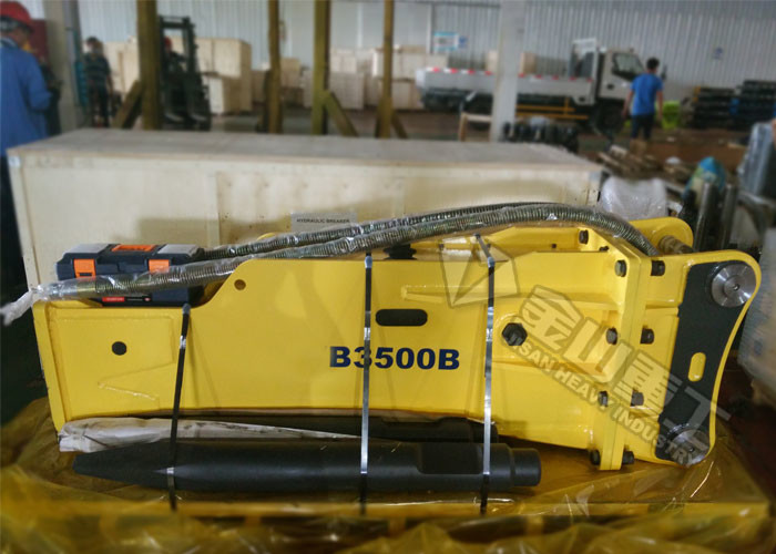 300-450 Bpm Hydraulic Demolition Hammer Excavator Concrete Breaker Hammer Attachments Fit Lovol FR360