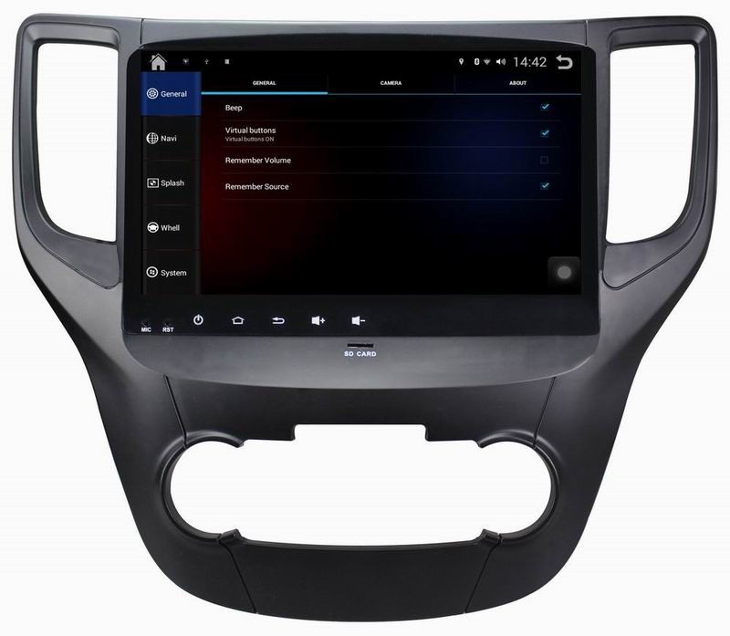 Ouchuangbo Android 4.4 big screen radio DVD Stereo multimedia Changan CS35 2014 2015 with 1024 * 600 quad core 1.6GHz
