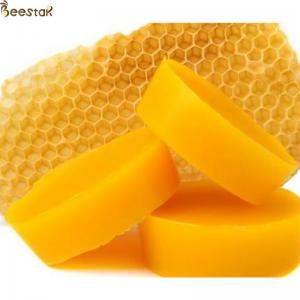Quality 100% pure natural beeswax block for bee wax foundation sheet candles for sale