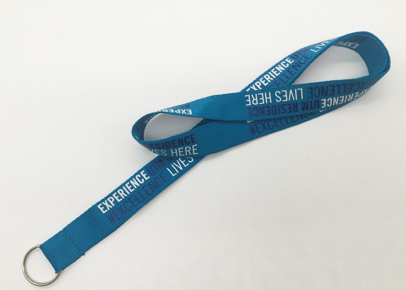 Stylish Personalized logo silk screen neck lanyard with any logo