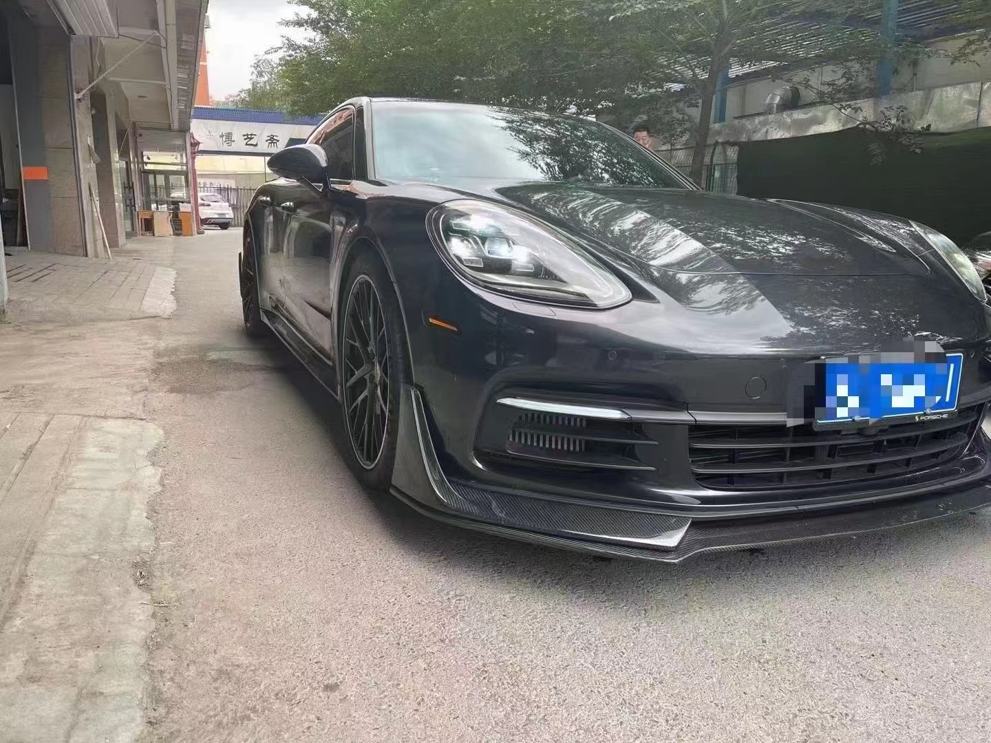 Auto Parts for Porsche Palamela 971 Carbon Fiber Body Kit Palamela 971 Upgraded SD Style Dry Carbon Fiber Body Kit Spoiler