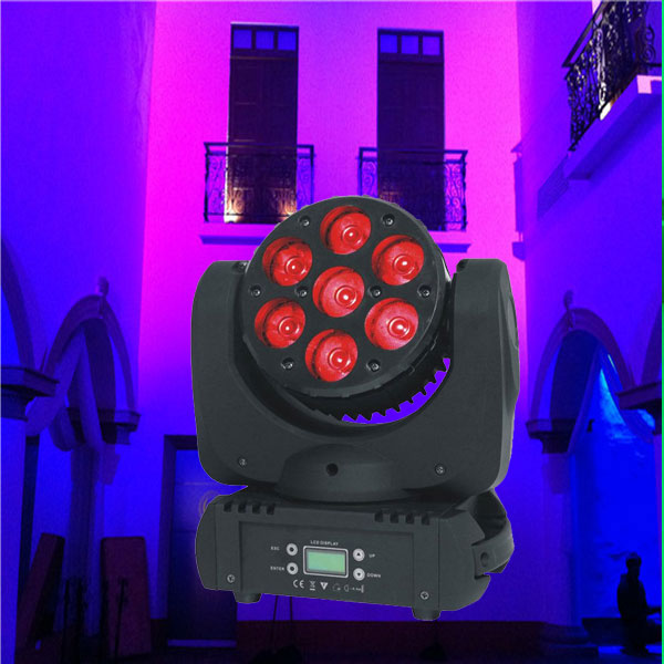 80w Moving Head Lighting , Sound Control Led Moving Head Wash Light