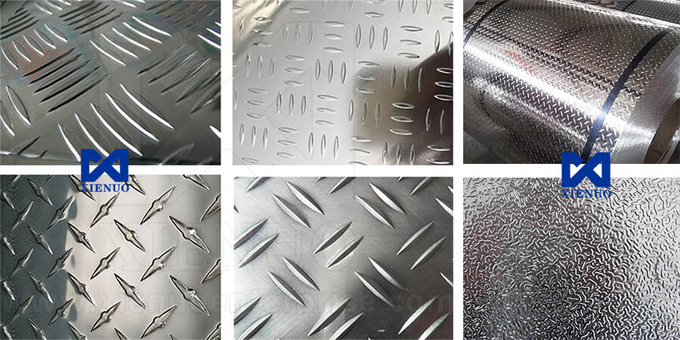 Freezer Spare Parts Anodized Stucco Embossed Aluminum Coil Sheet 1050 1060 Aluminium Checked Plate 0