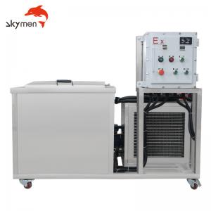 China Industrial Single Tank Refrigeration Explosion-Proof Ultrasonic Cleaning Machine Equipment on sale