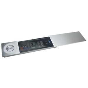 Smart built in table universal power socket with smart plug