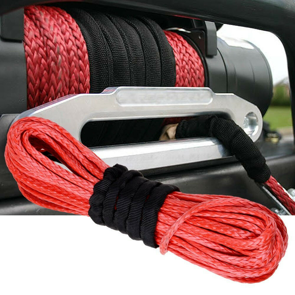 UHMWPE Pulling Winch Rope Leash with High Tensile Strength and Required Capacity
