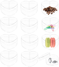 clear heart box