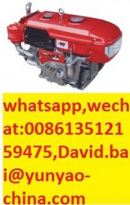 China L120 4 Stroke Diesel Crate Engines , Water Cooled Small Single Cylinder Diesel Engine 15hp on sale