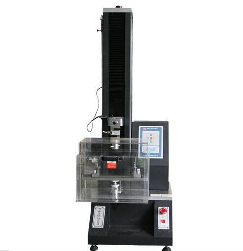 Labeling peel strength tester with computer