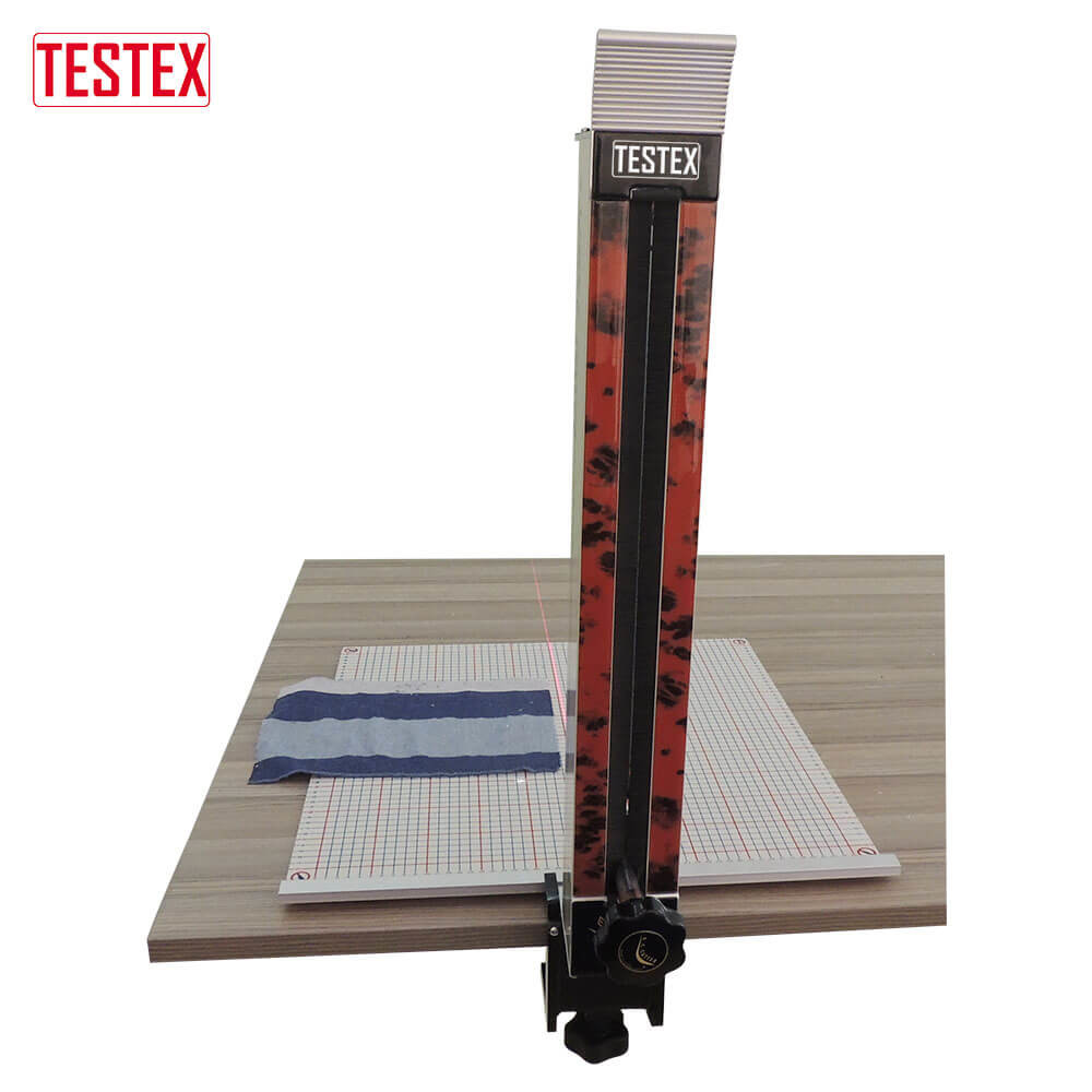 Square Shape Specimen Swatch Cutter with Scale Cutting Mat for Speedy Measurement