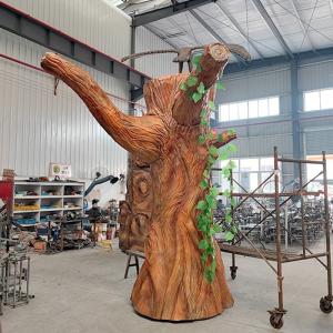 Custom Lifelike Animatronic Dinosaur Gate for Theme Parks