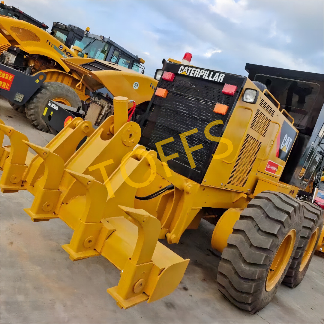 Used Motor Grader CAT 140H Seondhand Caterpillar 140K Road Equipment