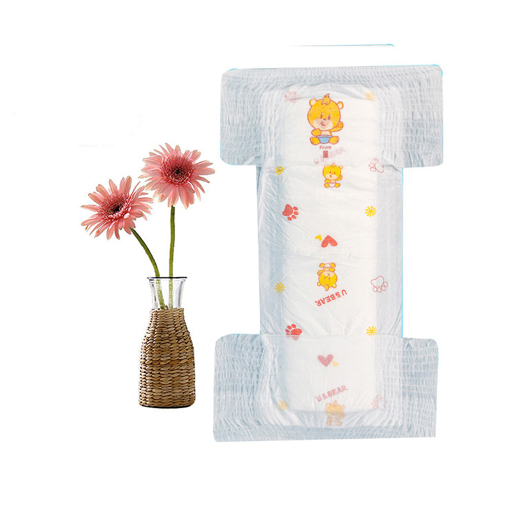 Adjustable Fluff Pulp Pull Up Baby Diaper Pants