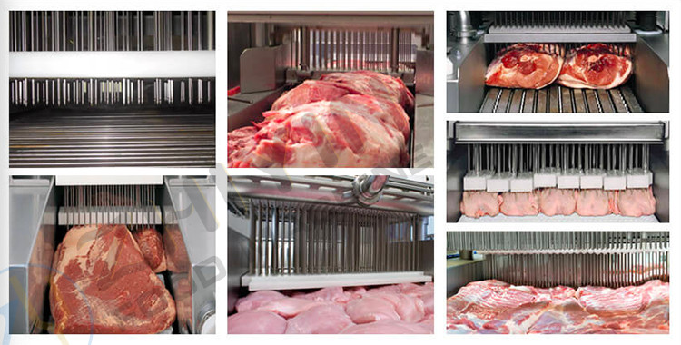 Stainless steel fresh meat marinating machine beef and mutton fresh meat brine injection machine
