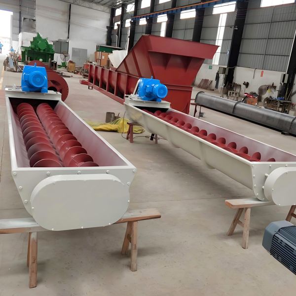 Custom Multi-Shaft Screw Conveyor Twin Shaft Mixer - Heavy Duty Dual Shaft Paddle Mixer for Concrete, Soil , High Efficiency Homogeneous Mixing