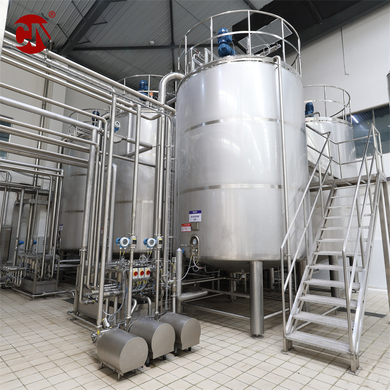 200L Stainless Steel Mango Juice Mixer Blender Tomato Paste Mixing Tanks with Heater