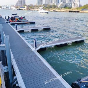 Low-Maintenance Marine Floating Docks Anodized Aluminum Floating Pontoon In