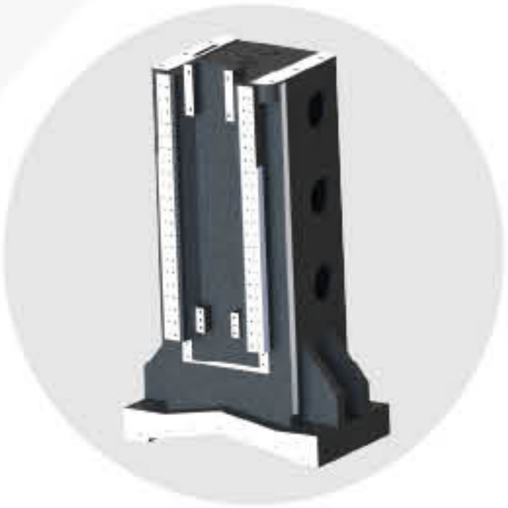 DTC500 Vertical CNC Milling Machining Center High Precision Vertical Drilling And Tapping Center